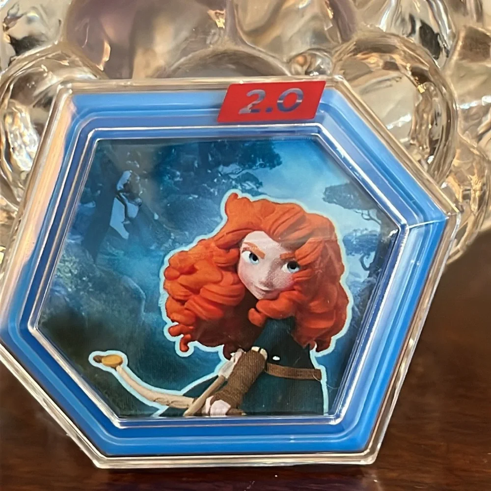 Disney Infinity 2.0 Edition Merida the Brave Figure And Power Disc EUC